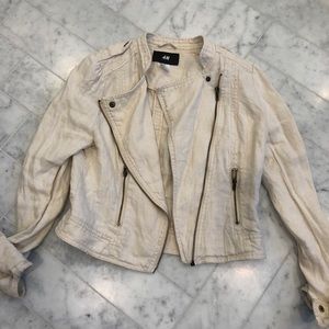Linen jacket size 6